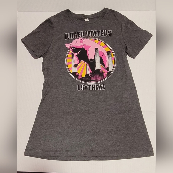 Tops - Roger Waters ~ Us & Them Tee ~ Womens XL